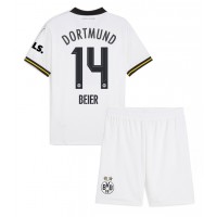 Borussia Dortmund Maximilian Beier #14 Tredje trøje Børn 2024-25 Kortærmet (+ Korte bukser)